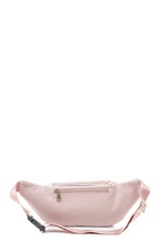 Load image into Gallery viewer, Plain Zipper Waist Fanny Pack
