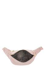 Load image into Gallery viewer, Plain Zipper Waist Fanny Pack
