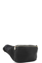 Load image into Gallery viewer, Plain Zipper Waist Fanny Pack
