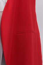 Load image into Gallery viewer, Plus Open Front And Side Sleeveless Long Vest
