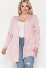 Load image into Gallery viewer, Solid Long Sleeve Cardigan
