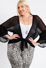 Load image into Gallery viewer, Ruffle Sleeve Open Cardigan
