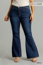 Load image into Gallery viewer, High Rise Stretch Denim Wide Leg Flare Jeans
