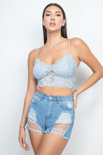 Load image into Gallery viewer, Cami Floral Lace Bralette Top
