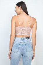 Load image into Gallery viewer, Cami Floral Lace Bralette Top
