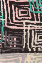 Load image into Gallery viewer, Abstract Geometric Printed Knit Legging With Elastic Waistband, And High Waist Fit
