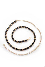 Load image into Gallery viewer, Pu Leather Chain Metal Belt
