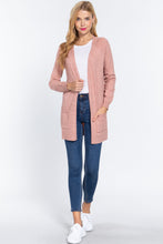 Load image into Gallery viewer, Raglan Slv Open Sweater Cardigan

