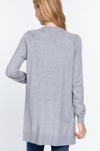 Load image into Gallery viewer, Raglan Slv Open Sweater Cardigan
