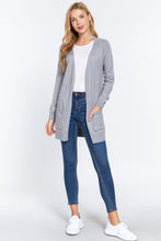 Load image into Gallery viewer, Raglan Slv Open Sweater Cardigan
