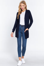 Load image into Gallery viewer, Raglan Slv Open Sweater Cardigan
