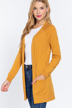 Load image into Gallery viewer, Raglan Slv Open Sweater Cardigan
