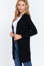 Load image into Gallery viewer, Raglan Slv Open Sweater Cardigan
