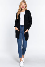 Load image into Gallery viewer, Raglan Slv Open Sweater Cardigan
