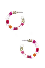 Load image into Gallery viewer, Resin Flower Earring
