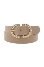 Load image into Gallery viewer, Metal Twist Buckle Belt
