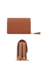 Load image into Gallery viewer, Chic Smooth Tassel Crossbody Bag
