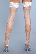 Load image into Gallery viewer, Fishnet Thigh High Stockings
