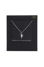 Load image into Gallery viewer, 14 Karat Gold Dipped Ballerina Charm Necklace
