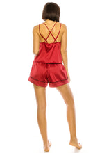 Load image into Gallery viewer, Satin Pj Short Set
