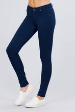 Load image into Gallery viewer, 5-pockets Shape Skinny Ponte Mid-rise Pants
