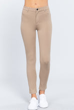 Load image into Gallery viewer, 5-pockets Shape Skinny Ponte Mid-rise Pants
