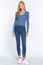 Load image into Gallery viewer, Shirring Sweatheart Neck Sweater

