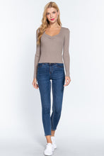 Load image into Gallery viewer, Shirring Sweatheart Neck Sweater
