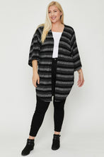 Load image into Gallery viewer, Multi-color Striped Cardigan
