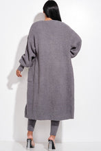 Load image into Gallery viewer, Cozy Knit Tank Top, Pants And Duster 3 Piece Set
