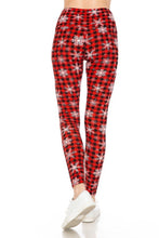 Load image into Gallery viewer, 5-inch Long Yoga Style Banded Lined Tie Dye Printed Knit Legging With High Waist
