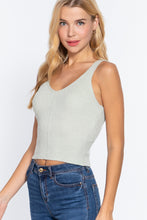 Load image into Gallery viewer, Sleeveless V-neck Sweater Top
