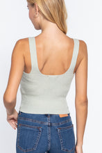 Load image into Gallery viewer, Sleeveless V-neck Sweater Top
