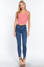 Load image into Gallery viewer, Sleeveless V-neck Sweater Top

