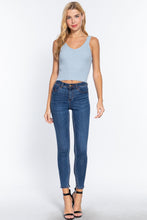 Load image into Gallery viewer, Sleeveless V-neck Sweater Top
