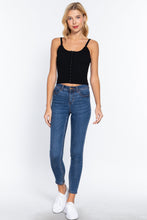 Load image into Gallery viewer, Front Closure With Hooks Sweater Cami Top
