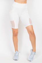 Load image into Gallery viewer, Racerback Mesh Top &amp; Activewear Shorts Set
