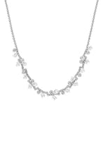 Load image into Gallery viewer, Crystal Flower Collar Necklace
