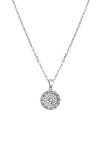 Load image into Gallery viewer, Crystal Clock Round Necklace
