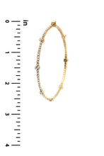 Load image into Gallery viewer, Rhinestone 70mm 1line Earring
