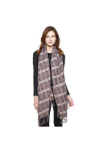 Load image into Gallery viewer, Viscose Plaid Check Scarf
