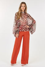 Load image into Gallery viewer, Seamed Wide Leg Palazzo Pants
