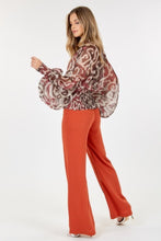 Load image into Gallery viewer, Seamed Wide Leg Palazzo Pants

