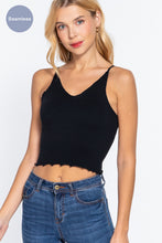 Load image into Gallery viewer, Lettuce Edge Seamless Cami Top
