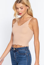 Load image into Gallery viewer, Lettuce Edge Seamless Cami Top
