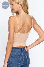 Load image into Gallery viewer, Lettuce Edge Seamless Cami Top

