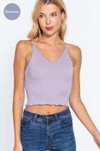 Load image into Gallery viewer, Lettuce Edge Seamless Cami Top
