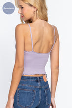 Load image into Gallery viewer, Lettuce Edge Seamless Cami Top
