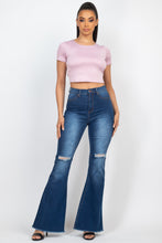 Load image into Gallery viewer, Basic Crossed-back Crop Top
