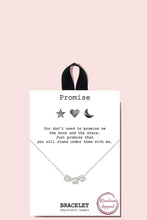 Load image into Gallery viewer, Gold Rhodium Dipped Promise Bracelet
